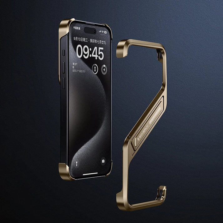 Ultra-Thin Metal Bumper Case iPhone - Main Image