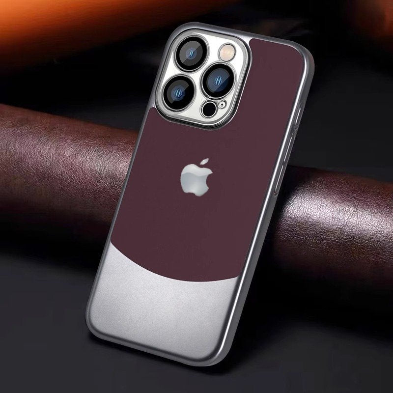 iPhone Series Premium Titanium Dual Tone Case