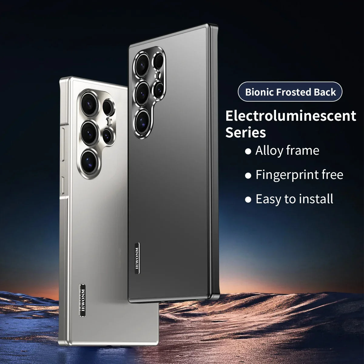 Galaxy S Series Luxury Magnetic Metal Frame Case