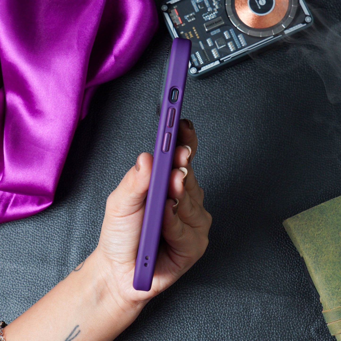 iPhone 14 Luxury Matte Shockproof Armor Case