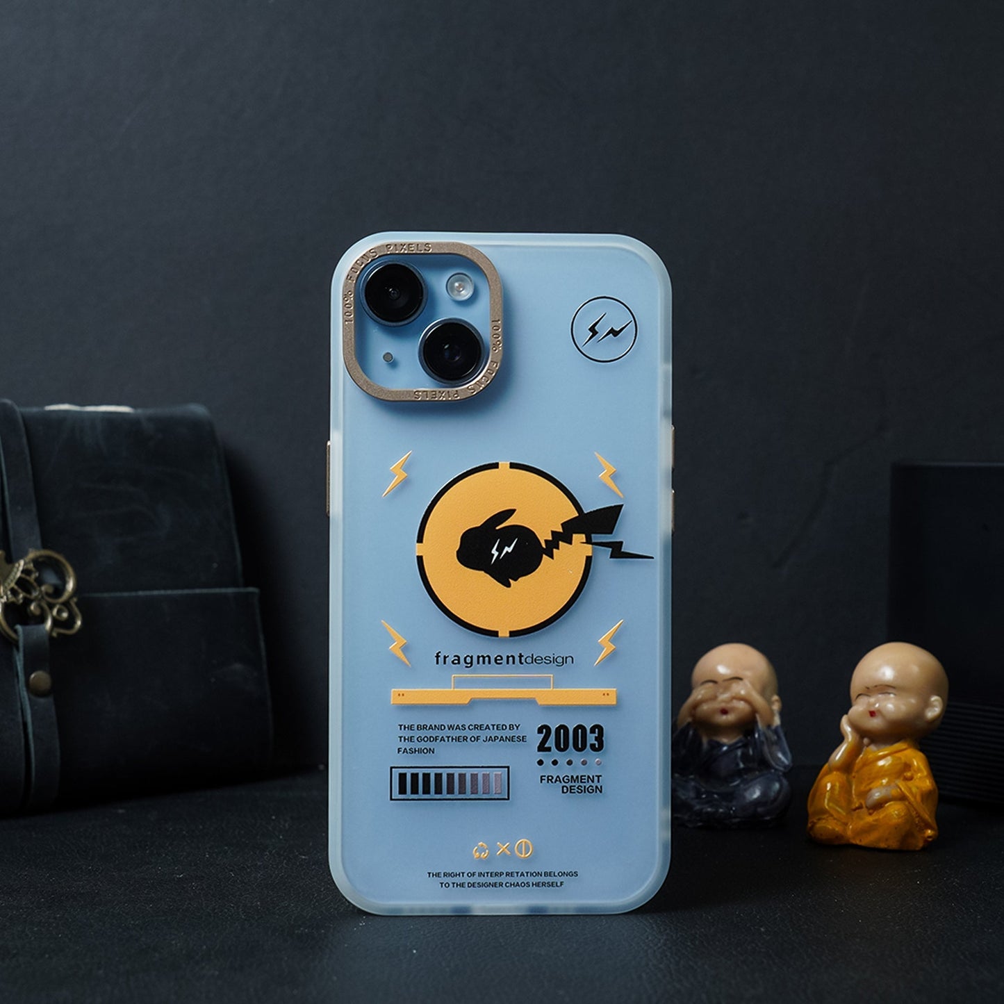 iPhone 14 Pro Anime Pattern Hard Back Case