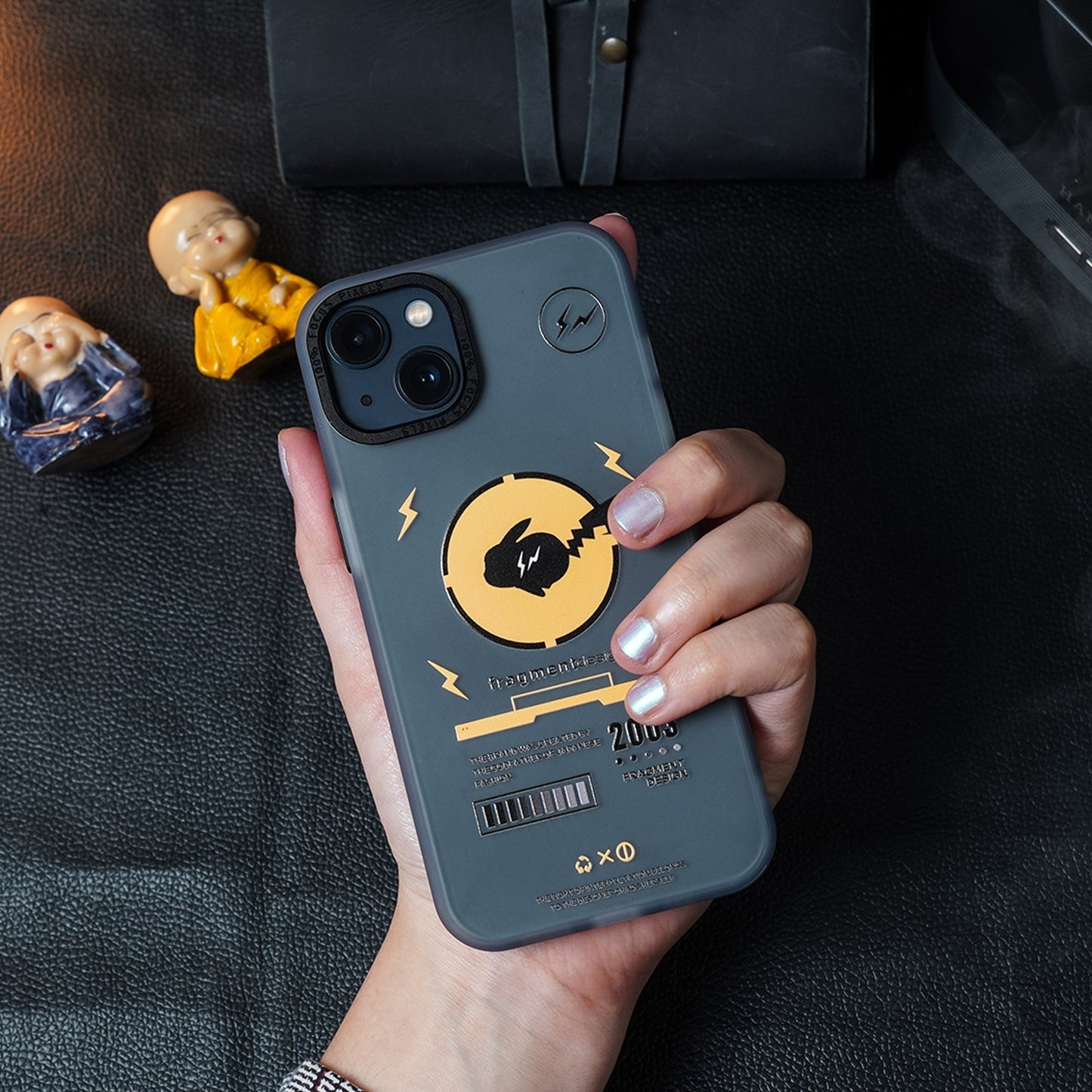 iPhone 14 Anime Pattern Hard Back Case