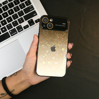 iPhone 14 Electroplated Dazzling Crystal Case