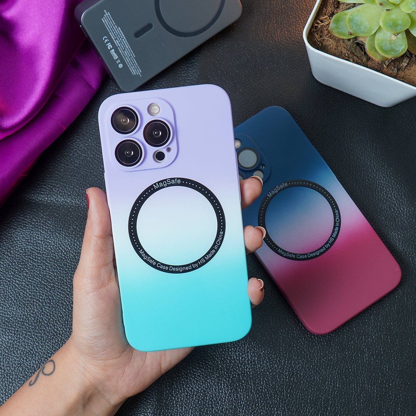 iPhone 13 Pro Gradient Matte MagSafe Case