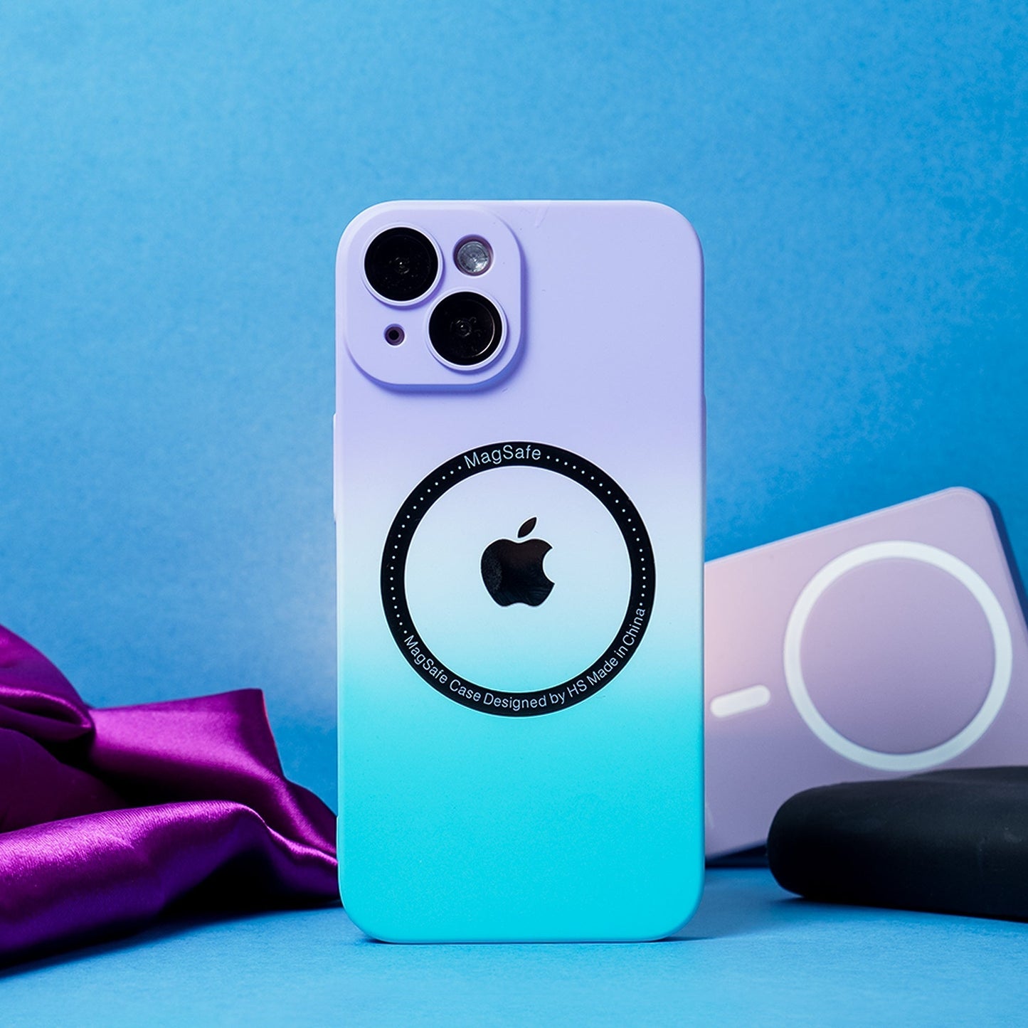 iPhone 13 Pro Gradient Matte MagSafe With Logo Case