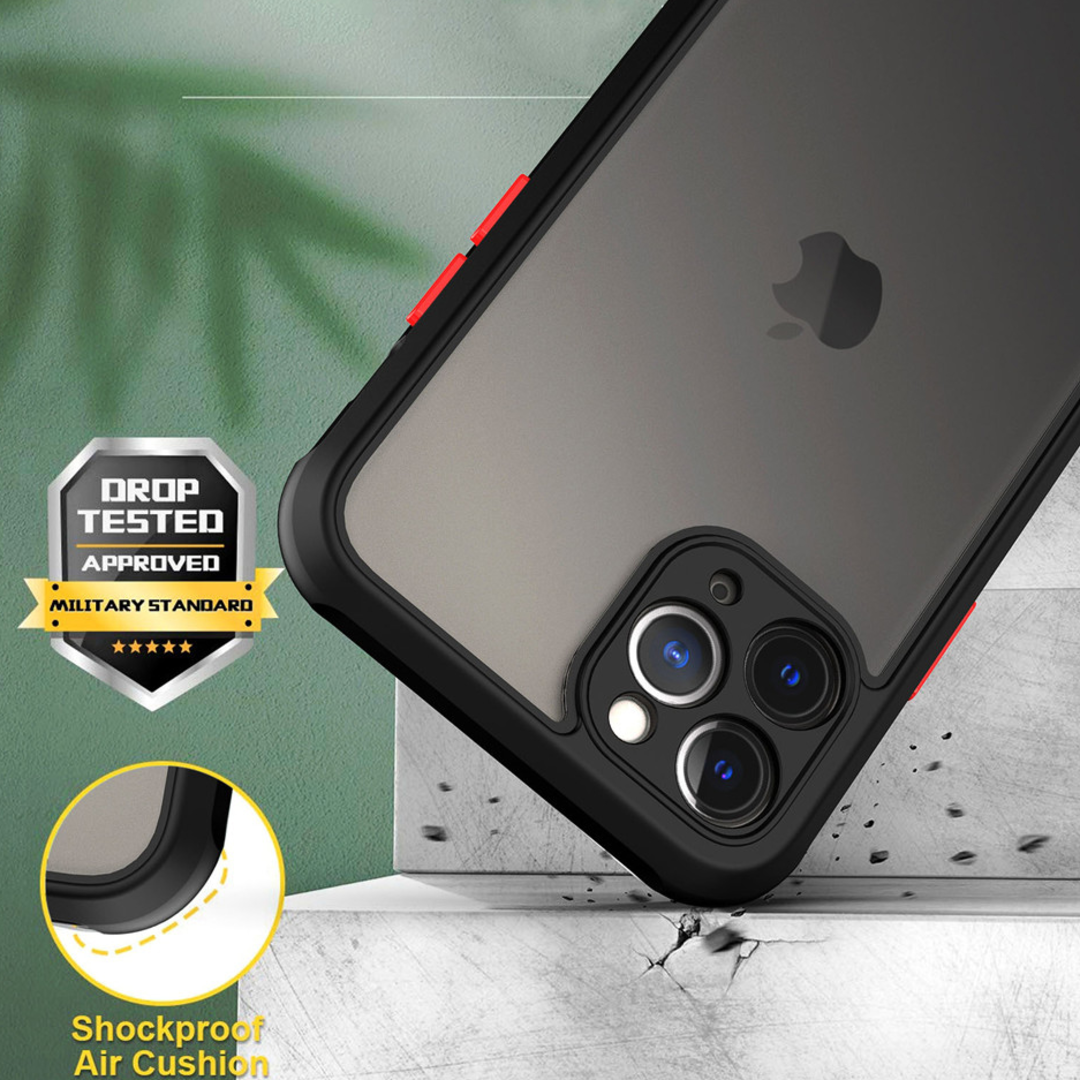 iPhone 13 Pro Max Back Eagle Shockproof Transparent Case