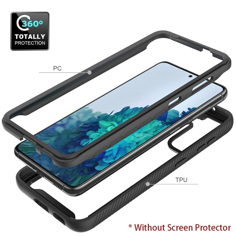 Crystal Bumper Transparent Case - Samsung