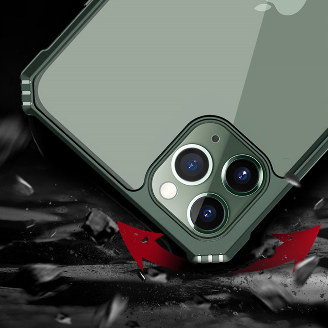 iPhone 13 Pro Max Back Eagle Shockproof Transparent Case