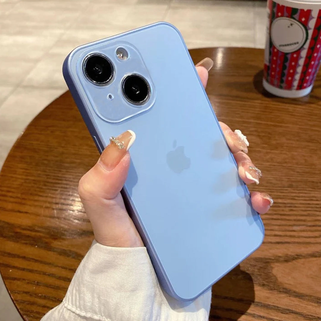 iPhone 12 Pro Premium Slim Glass Camera Protection Case