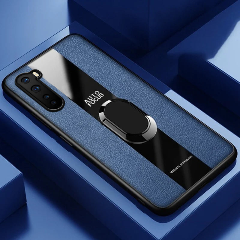 OnePlus Nord Auto Focus Plexiglass Porsche Ring Case