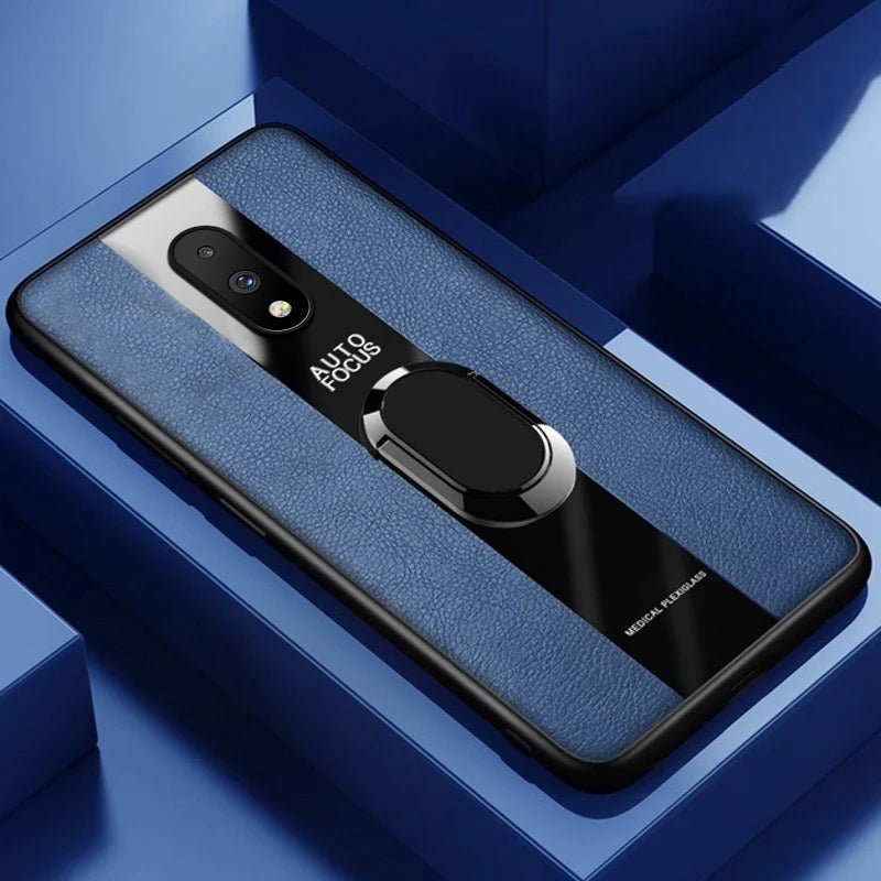 OnePlus 6T Auto Focus Plexiglass Porsche Ring Case