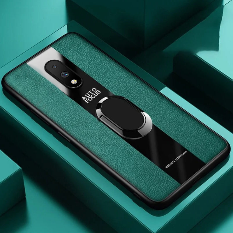 OnePlus 6T Auto Focus Plexiglass Porsche Ring Case