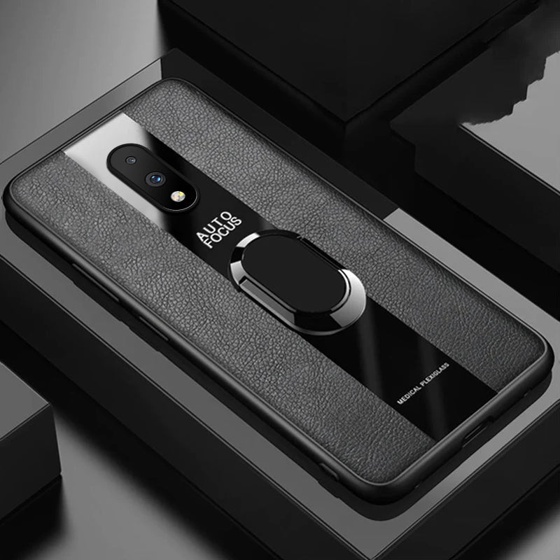 OnePlus 6T Auto Focus Plexiglass Porsche Ring Case