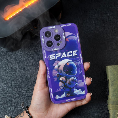 iPhone 12 Pro Luxury Space Astronaut Defender Case