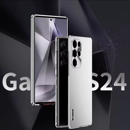 Galaxy S23 Series Luxury Magnetic Metal Frame Case