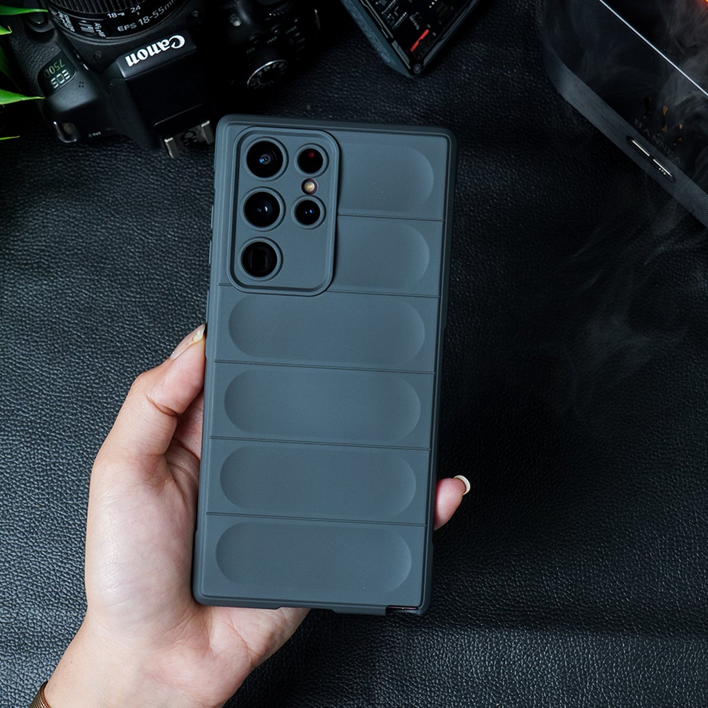 Galaxy S21 Silky Shield Camera Protection Case