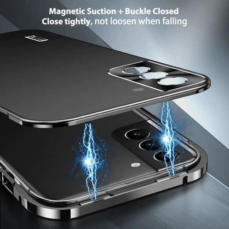 Galaxy S24 Ultra Luxury Magnetic Metal Frame Case
