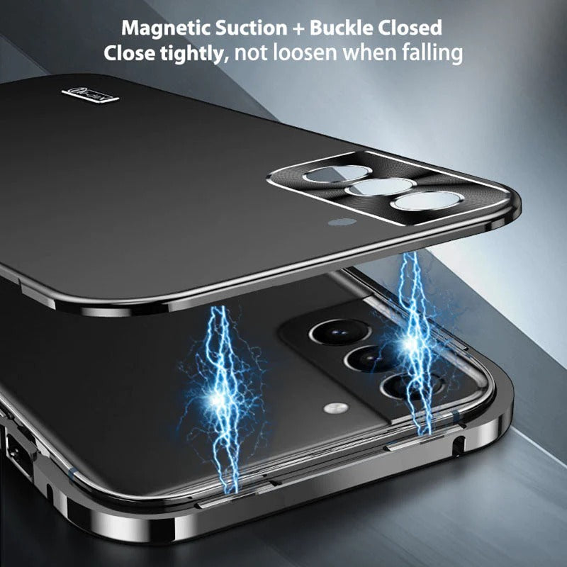 Galaxy S22 Ultra Luxury Magnetic Metal Frame Case