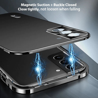 Galaxy S23 Series Luxury Magnetic Metal Frame Case