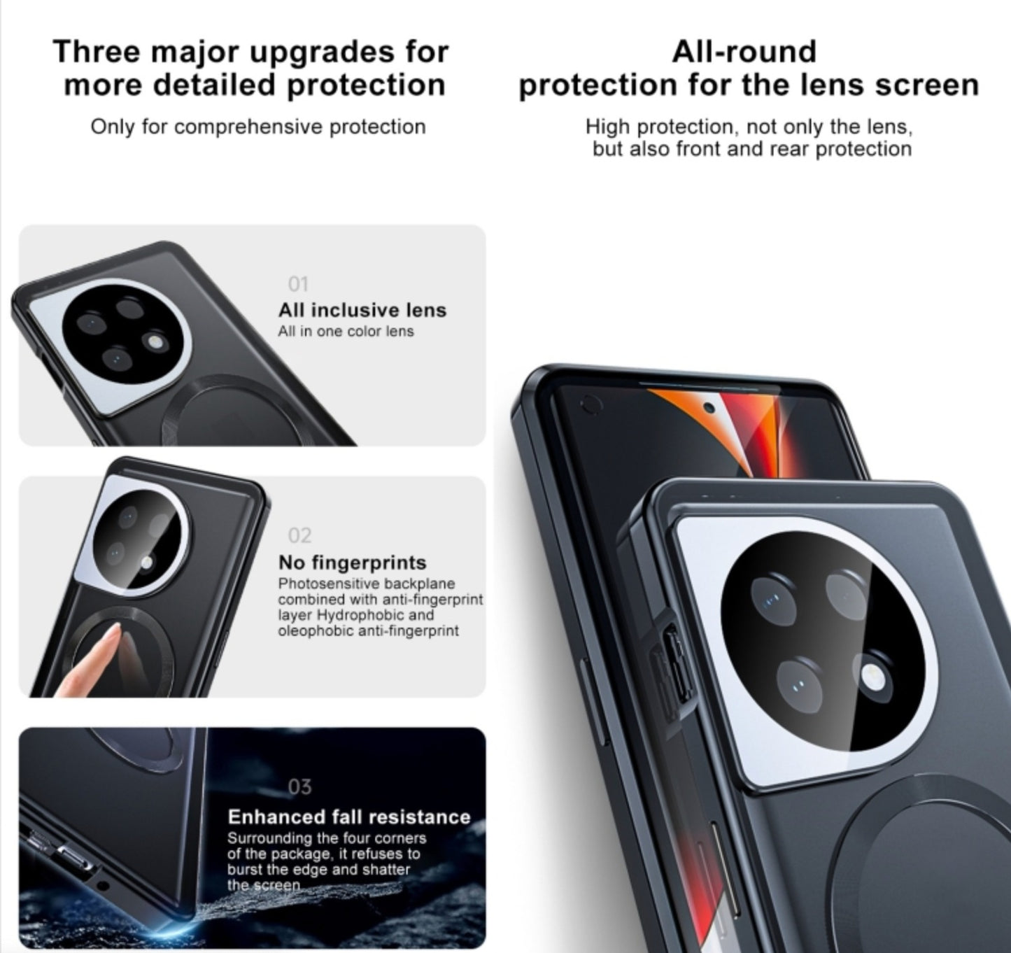 OnePlus Series Metal Magnetic Dual-Glass MagSafe Case - OnePlus