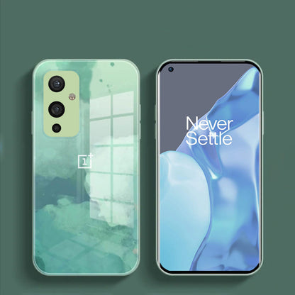 OnePlus 9 Colorful Wave Glass Phone Case