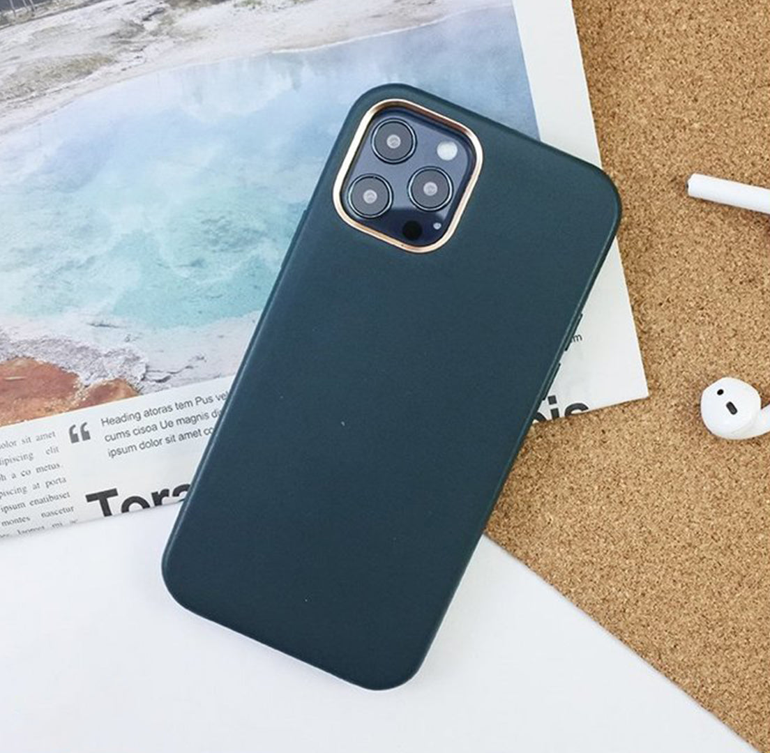 iPhone 12 Pro Max Luxury Genuine Leather Case
