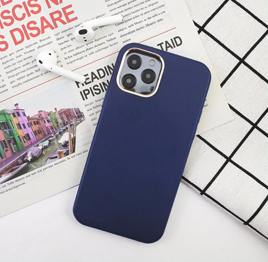 iPhone 12 Pro Max Luxury Genuine Leather Case