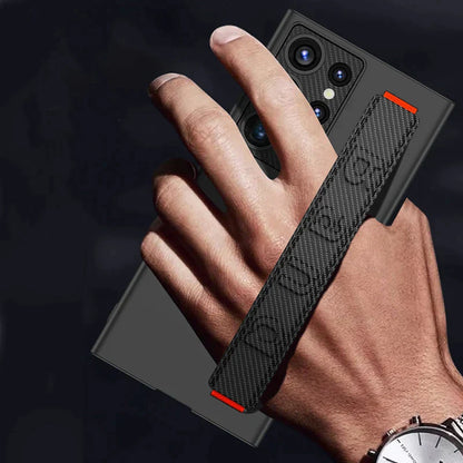 Ultra Slim Kickstand Case with Wristband Holder - Samsung