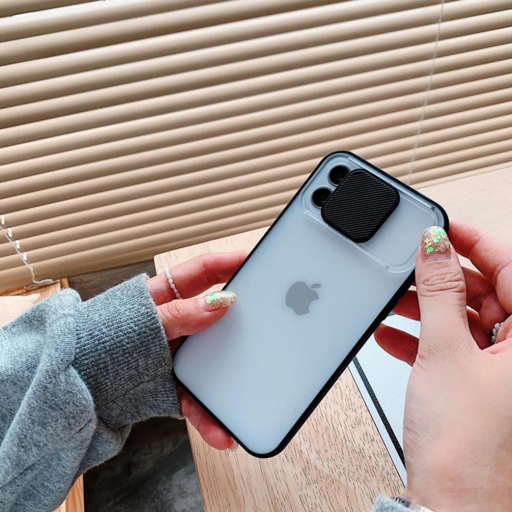 iPhone 11 Camera Lens Slide Protection Matte Case