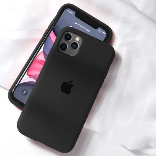 iPhone 12 Liquid Silicone Logo Case