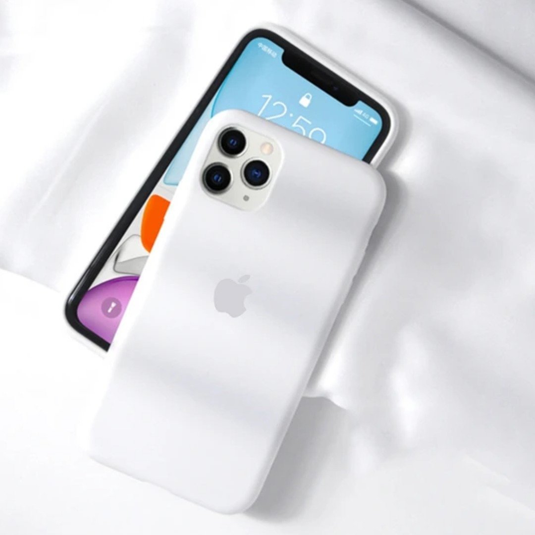 iPhone 11 Pro Max Liquid Silicone Logo Case