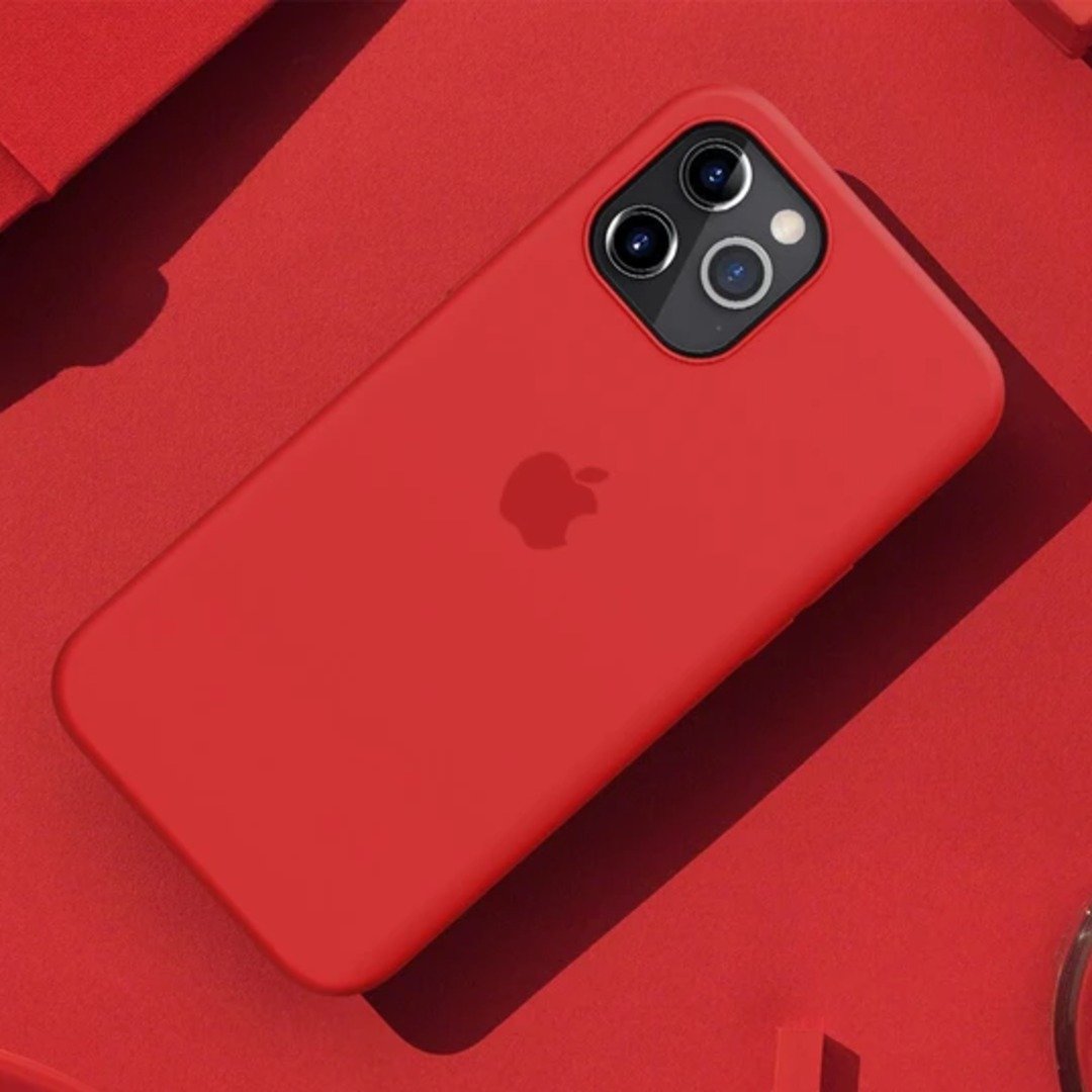 iPhone 11 Pro Max Liquid Silicone Logo Case