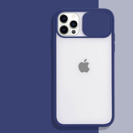 iPhone 11 Camera Lens Slide Protection Matte Case