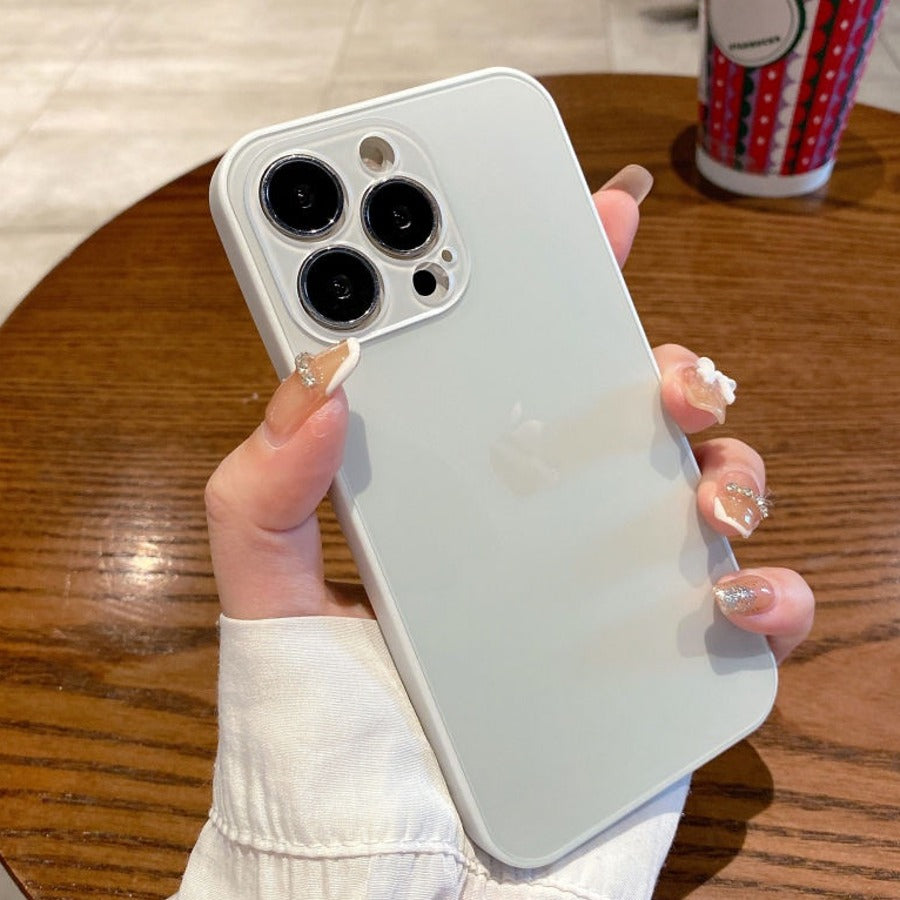 iPhone 12 Pro Premium Slim Glass Camera Protection Case