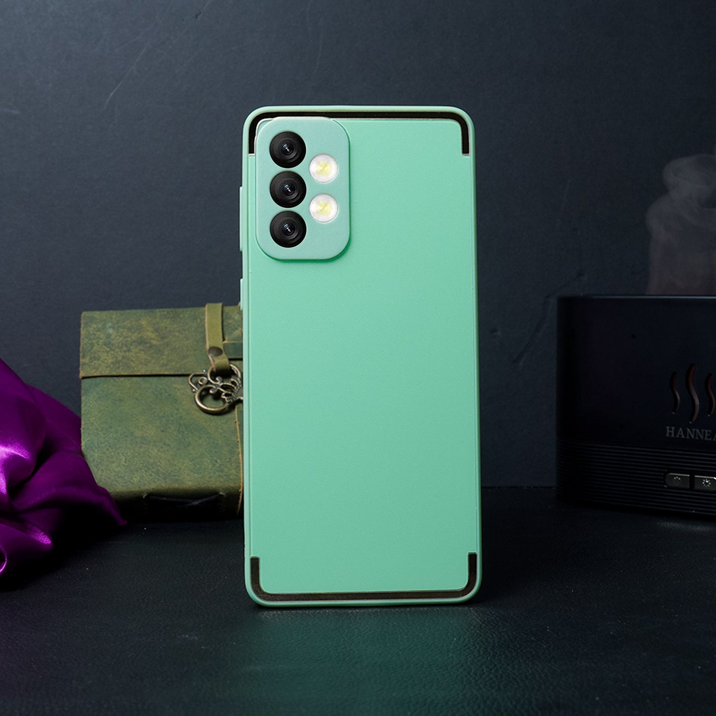 Square Gold Plated Soft Edges Case