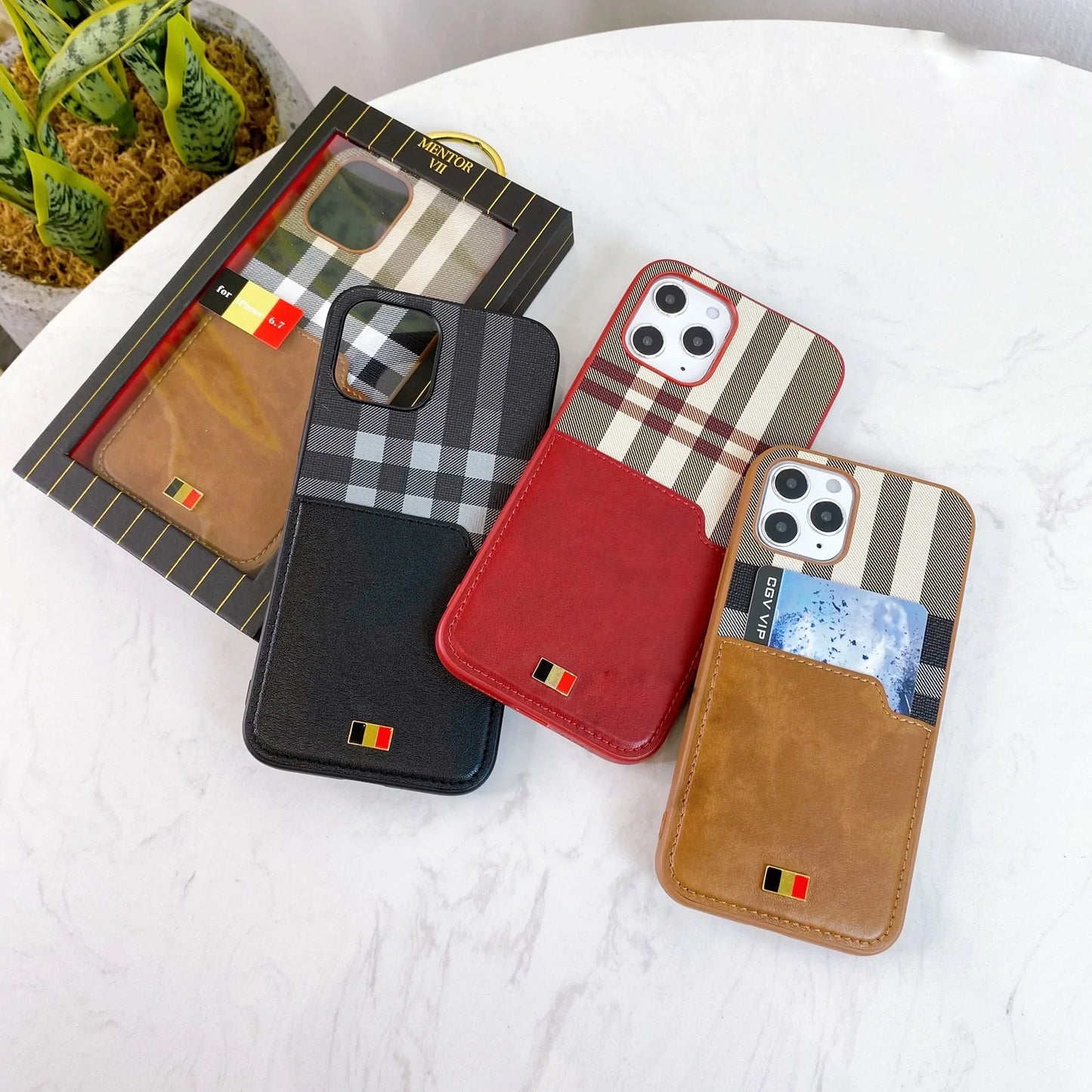 iPhone 13 Pro Mentor VII Latus Leather Series Case