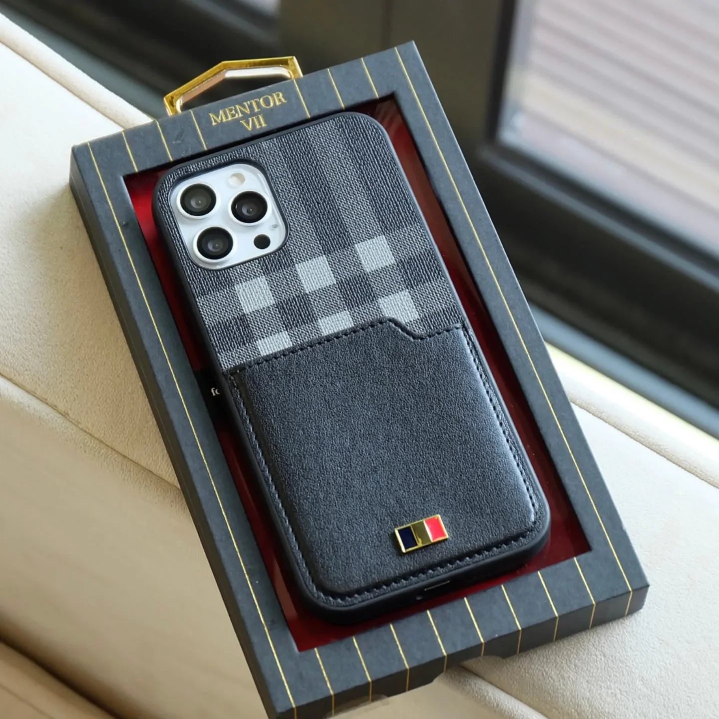 iPhone 13 Pro Mentor VII Latus Leather Series Case