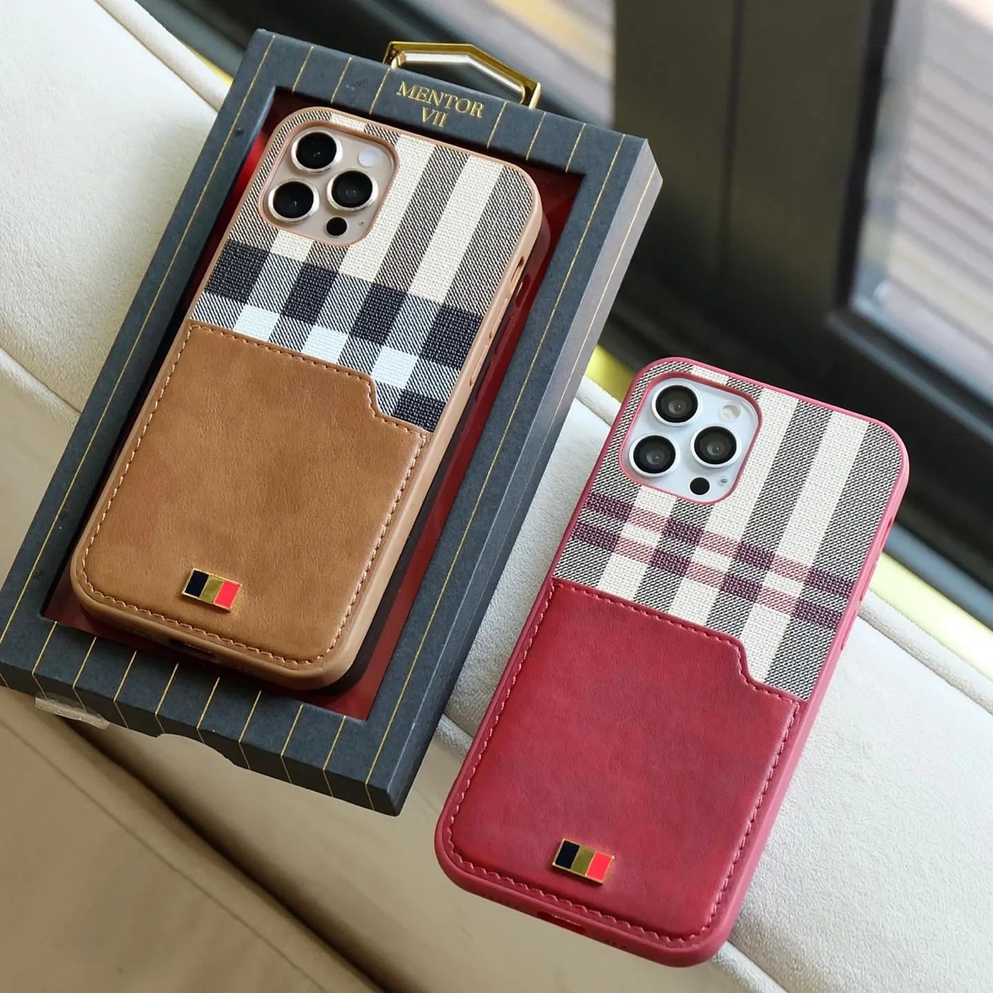 iPhone 13 Pro Mentor VII Latus Leather Series Case