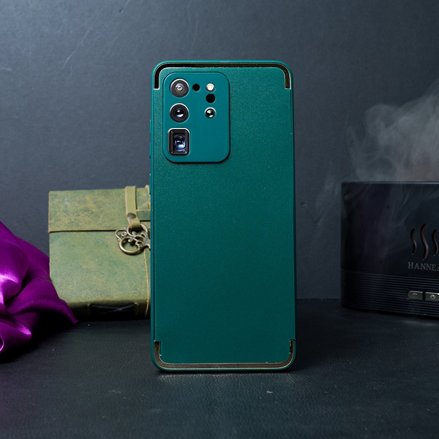 Square Gold Plated Soft Edges Case