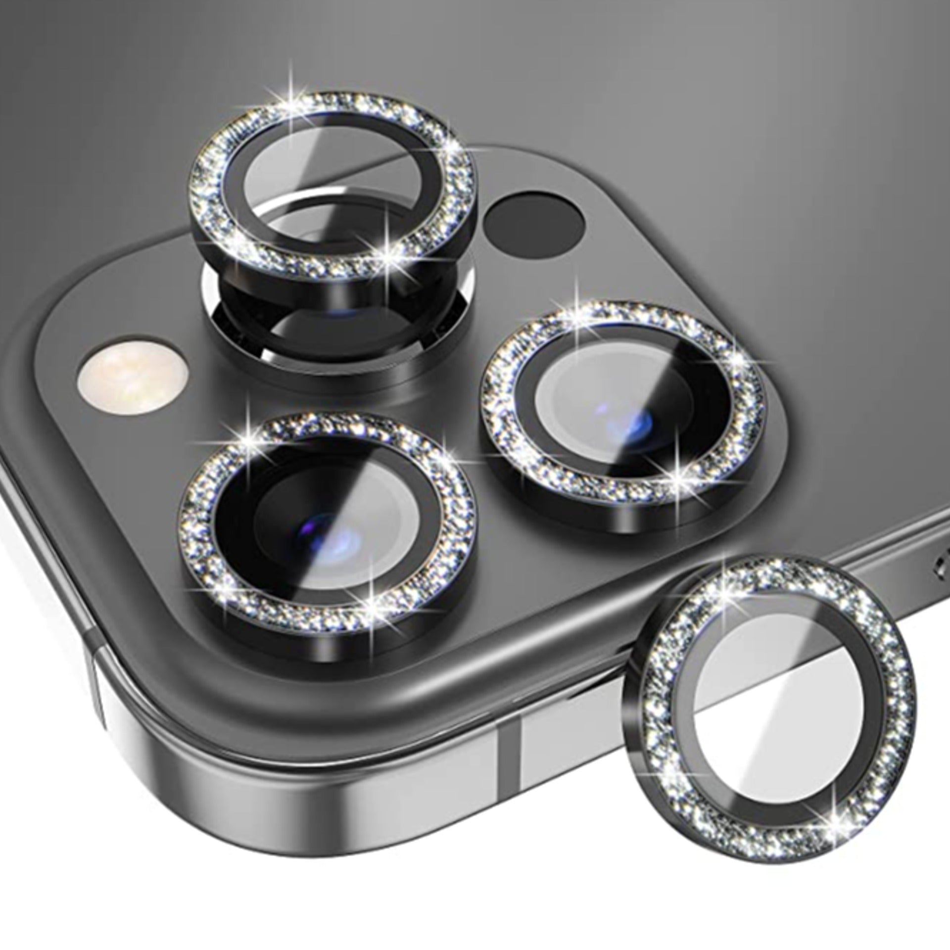 Glitter Diamond Camera Lens Protector iPhone - Main Image