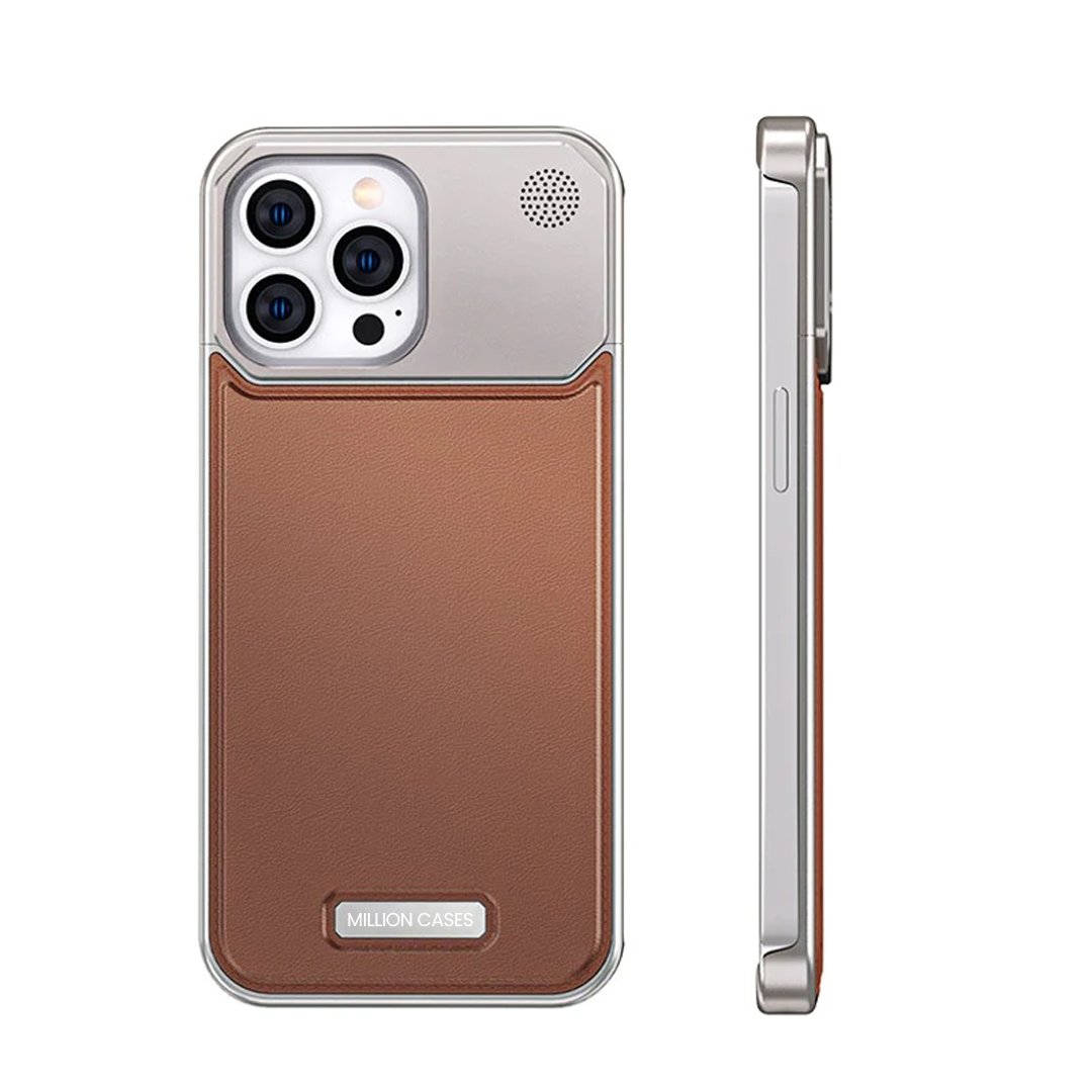 Aero Flex Premium Metallic Leather Case - iPhone – Million Cases