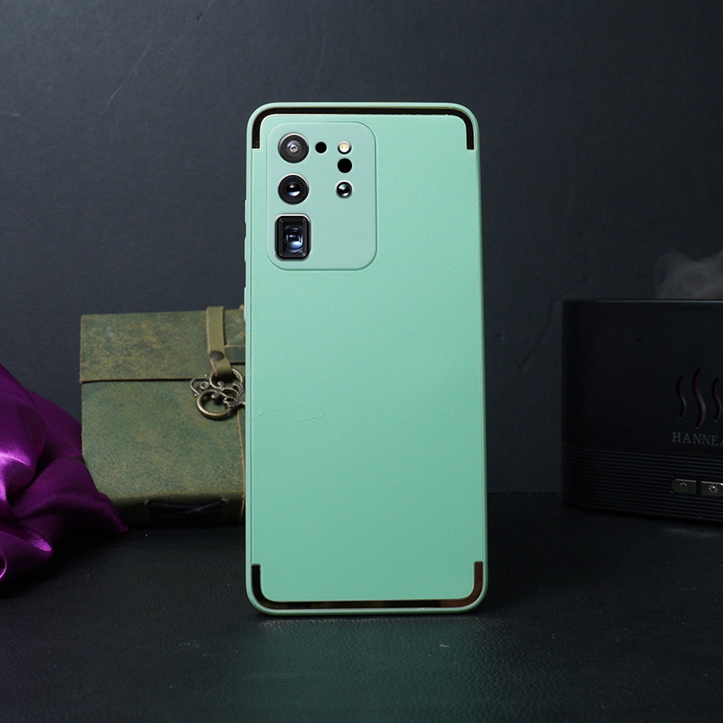 Square Gold Plated Soft Edges Case