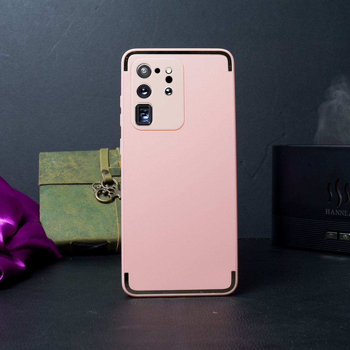 Square Gold Plated Soft Edges Case