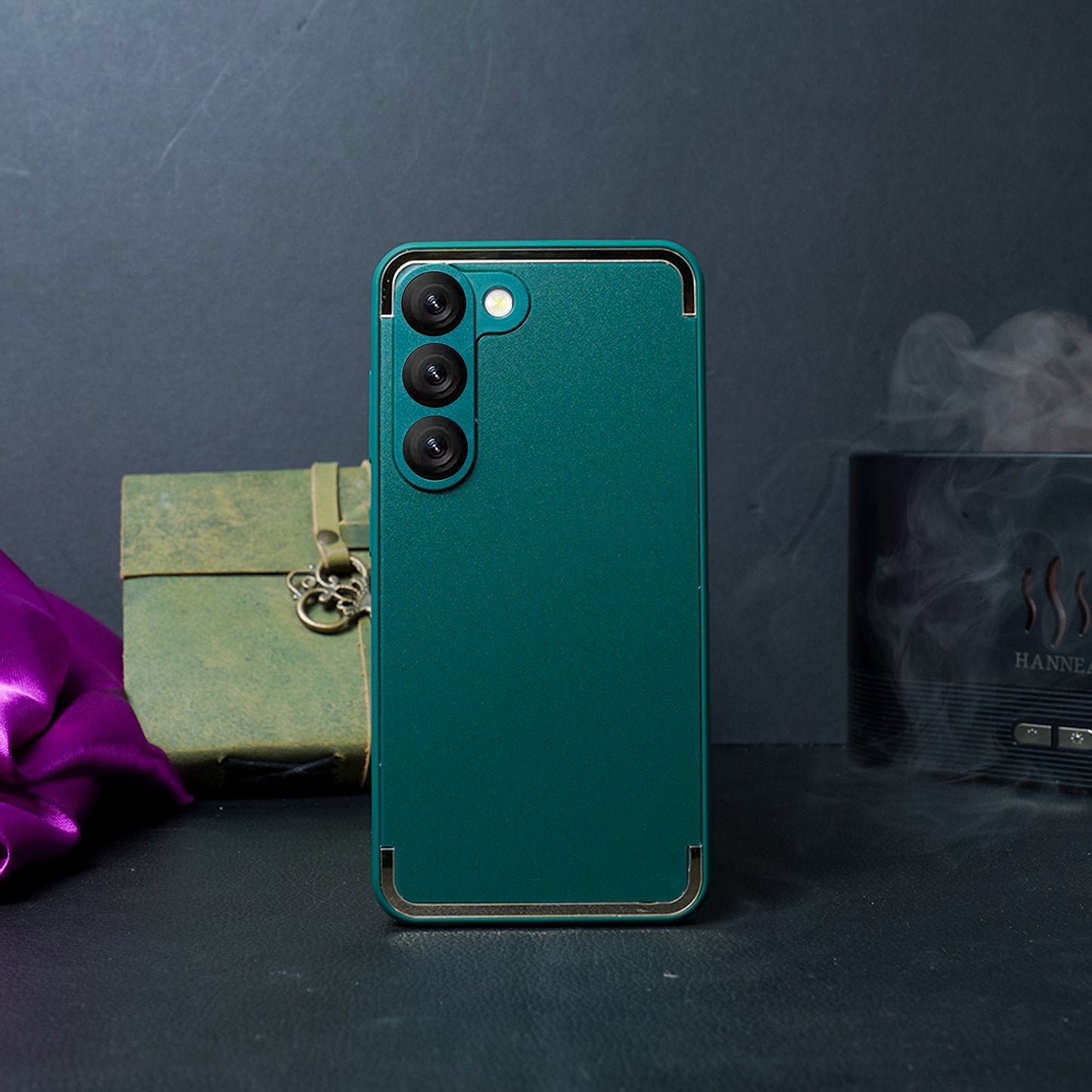 Square Gold Plated Soft Edges Case