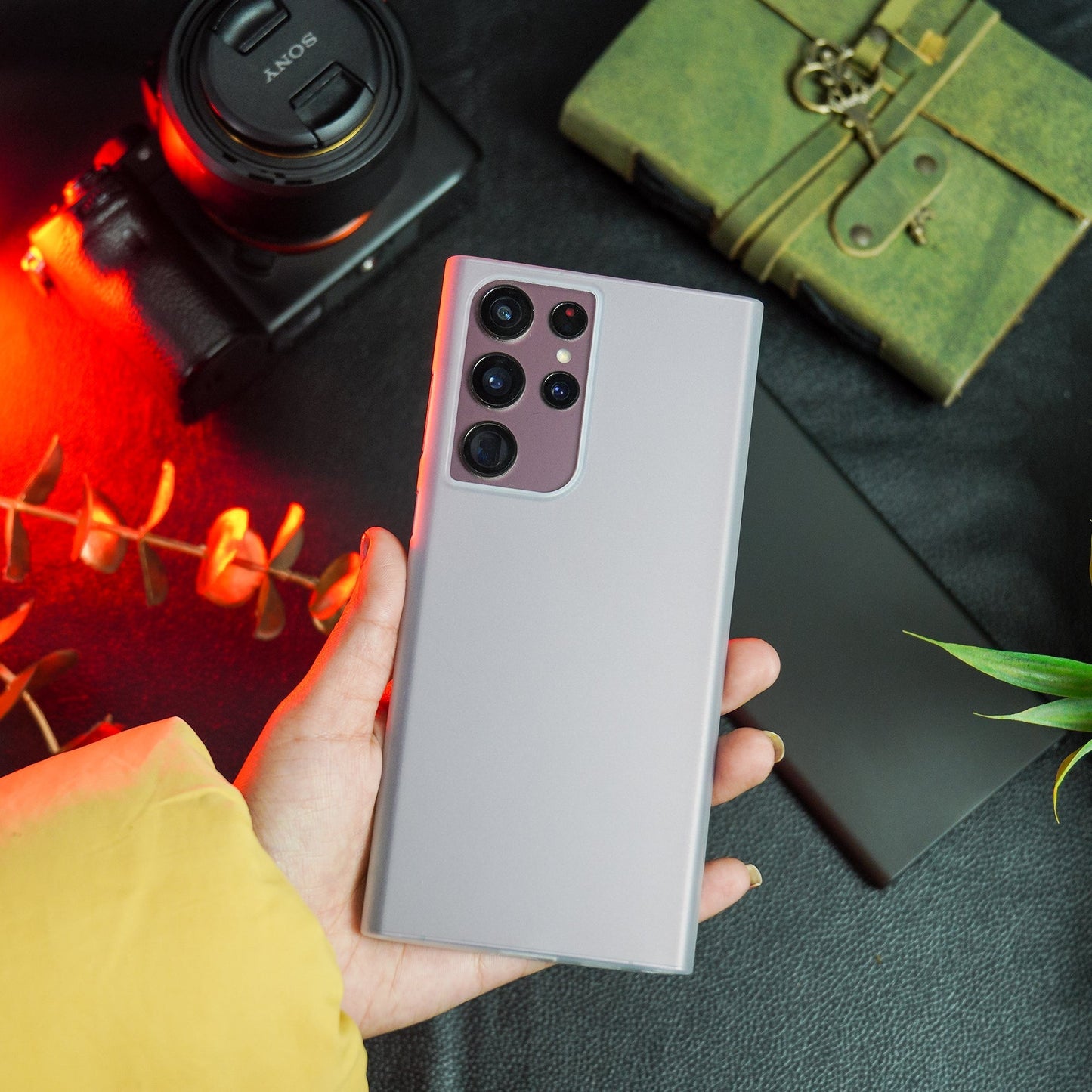 Ultra-Thin Matte Paper Back Case