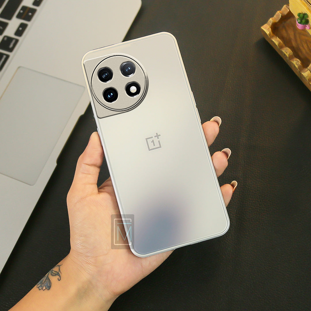 OnePlus 11 Frosted Glass Back Case