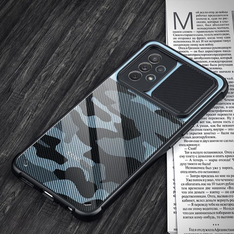 Galaxy A52/A52s Camouflage Camera Protective Case