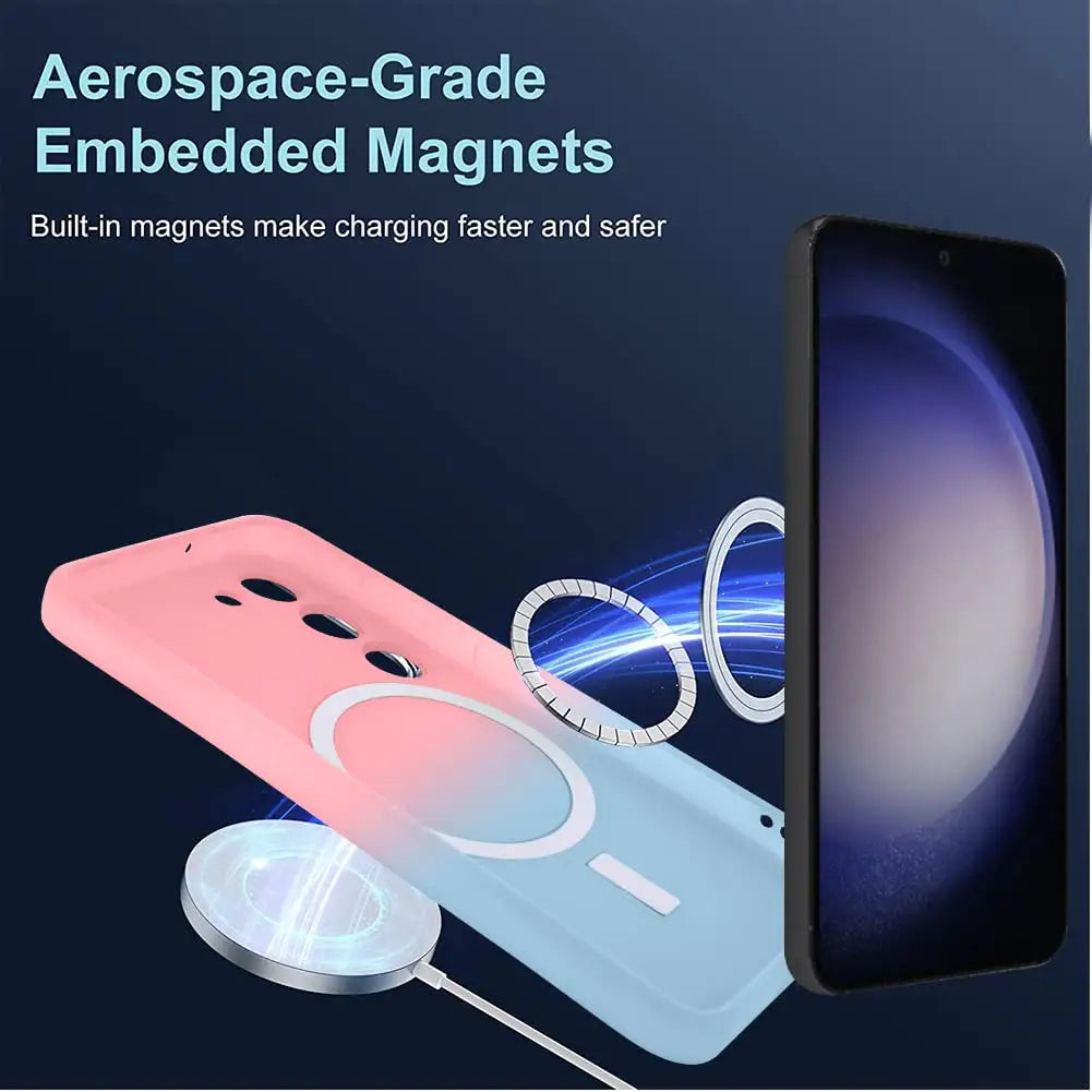 Gradient Soft Silicone MagSafe Case - Samsung