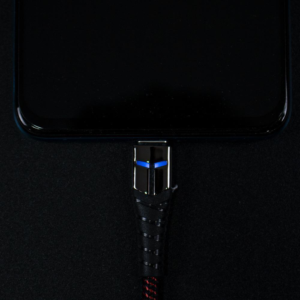 Million Cases Auto Disconnect Fast Charging Braided Type-C Cable