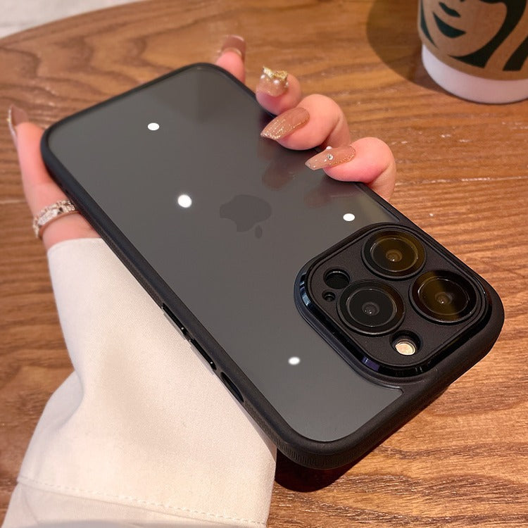 iPhone 14 Series Colored Bumper Case with Camera Protection